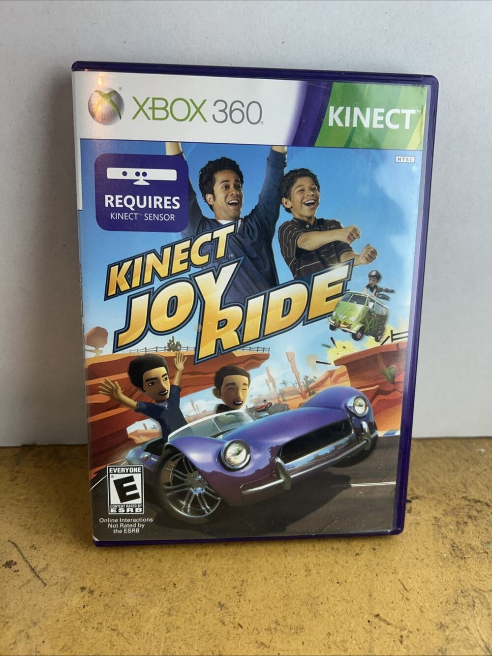 Kinect Joy Ride Xbox 360 Microsoft Kart Racing Game 2010